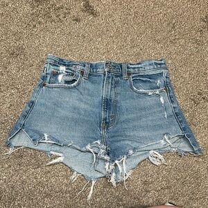 Abercrombie & Fitch High Rise Mom Shorts